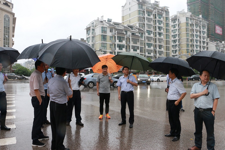 李高興副市長調研中心城區建成區功能項目